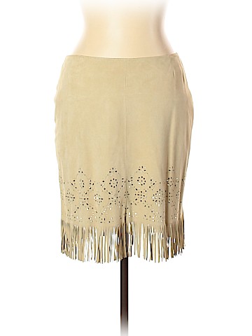 Escada Sport Leather Skirt (view 1)