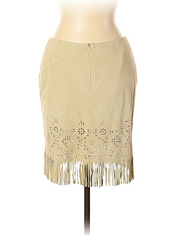 Escada Sport Leather Skirt (view 2)