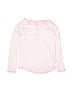 Cat & Jack 100% Cotton Solid Pink Long Sleeve Henley Size 12 - photo 1