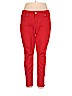 Melissa McCarthy Seven7 Red Jeans Size 16 - photo 1