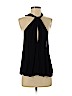 Free People 100% Rayon Black Sleeveless Blouse Size S (petite) - photo 1