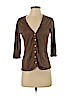 Tommy Bahama 100% Linen Brown Cardigan Size S (petite) - photo 1
