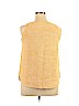 Ann Taylor LOFT Outlet 100% Cotton Yellow Pullover Sweater Size XL - photo 2