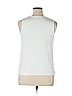 INC International Concepts 100% Rayon Ivory Sleeveless Top Size 1X - photo 2