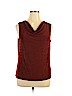 Citiknits Brown Sleeveless Top Size XL - photo 1