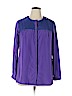 MBN 100% Polyester Purple Long Sleeve Blouse Size XL - photo 1