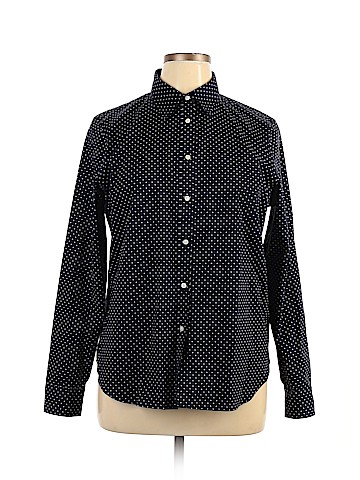 Lauren by Ralph Lauren Long Sleeve Button-Down Shirt (view 1)