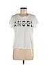 Victoria's Secret White Short Sleeve T-Shirt Size M - photo 1