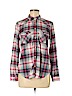 American Eagle Outfitters 100% Cotton Gray Long Sleeve Button-Down Shirt Size M - photo 1