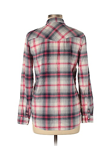 American Eagle Outfitters Long Sleeve Button-Down Shirt (view 2)