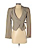 Emporio Armani Tan Wool Blazer Size 2 - photo 1