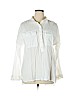 Old Navy 100% Cotton White Long Sleeve Button-Down Shirt Size XL - photo 1