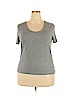 A New Day Gray Short Sleeve Top Size XXL - photo 1