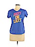 Nike 100% Polyester Blue Active T-Shirt Size M - photo 1