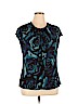 Worthington Plus Black Sleeveless Top Size XL - photo 1