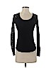 Lucky Brand Black Long Sleeve Top Size S - photo 1