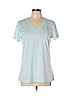 Nike 100% Polyester Blue Short Sleeve T-Shirt Size L - photo 1