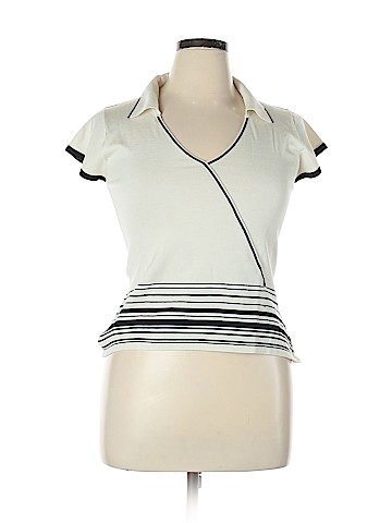 Milano Short Sleeve Silk Top (view 1)