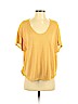 Out From Under Yellow Short Sleeve Top Size S (petite) - photo 1