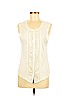 American Eagle Outfitters 100% Viscose Ivory Sleeveless Top Size M - photo 1