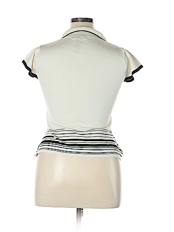 Milano Short Sleeve Silk Top (view 2)