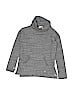 Crewcuts 100% Cotton Solid Gray Pullover Sweater Size 6 - 7 - photo 1
