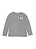 Crewcuts Gray Long Sleeve T-Shirt Size 6 - 7 - photo 1