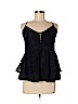 Laundry by Shelli Segal Black Sleeveless Blouse Size M - photo 1