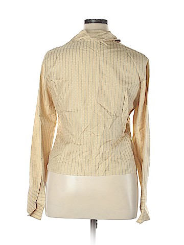 Jones New York Long Sleeve Silk Top (view 2)