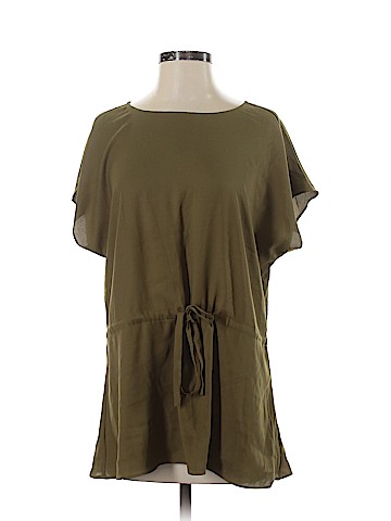 Ann Taylor Short Sleeve Blouse (view 1)