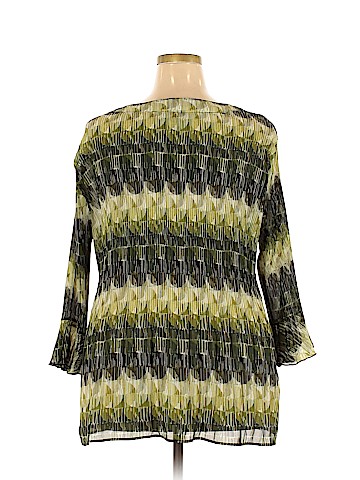 Ashley Stewart Long Sleeve Blouse (view 2)