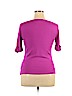 Lauren by Ralph Lauren 100% Cotton Purple Short Sleeve T-Shirt Size XL - photo 2