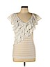 No Boundaries White Short Sleeve Top Size L - photo 1