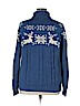 Lands' End 100% Cotton Blue Turtleneck Sweater Size XL - photo 2