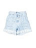 Zara 100% Cotton Blue Denim Shorts Size 2 - photo 1
