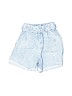 Zara 100% Cotton Blue Denim Shorts Size 2 - photo 2