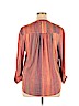 New Directions Orange 3/4 Sleeve Top Size XL - photo 2