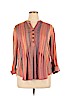 New Directions Orange 3/4 Sleeve Top Size XL - photo 1