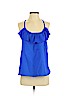 Charlotte Russe 100% Polyester Blue Sleeveless Blouse Size S - photo 1