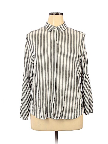 Chico's Long Sleeve Button-Down Shirt (view 1)
