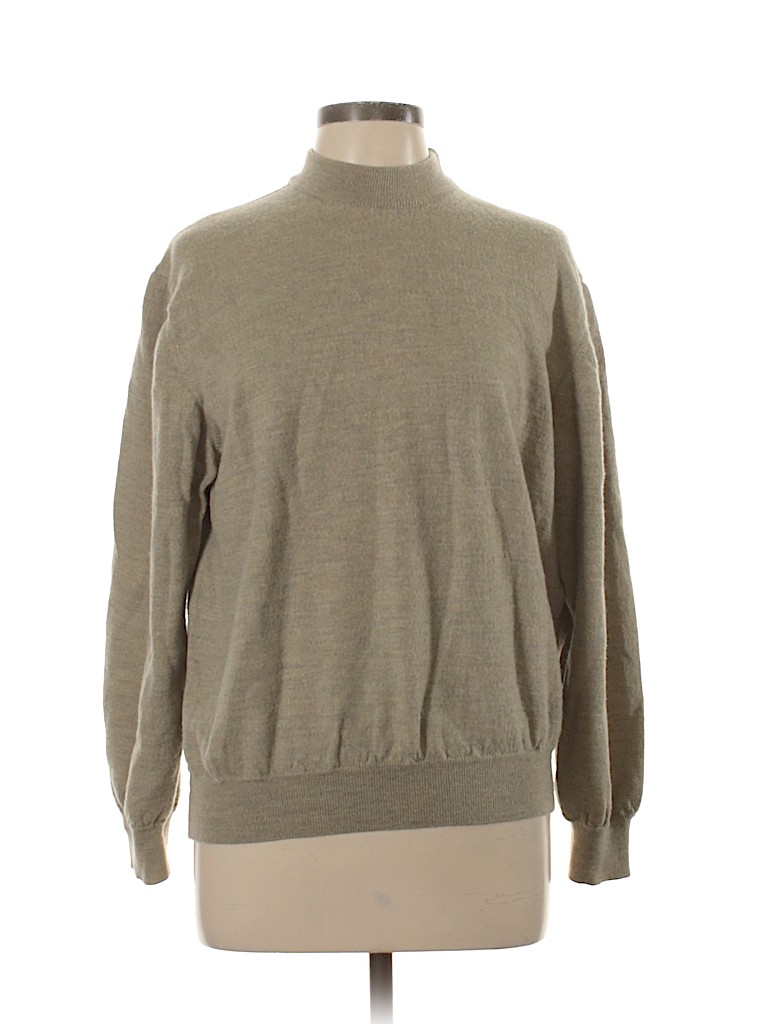 Ponte Vecchio 100% Wool Tan Wool Pullover Sweater Size XL - photo 1