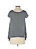American Eagle Outfitters Gray Short Sleeve Blouse Size XS - photo 2