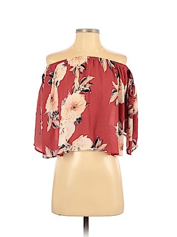 Charlotte Russe 3/4 Sleeve Top (view 1)