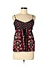 Lily White 100% Cotton Black Sleeveless Blouse Size M - photo 1