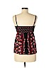 Lily White 100% Cotton Black Sleeveless Blouse Size M - photo 2