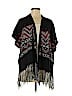 Almost Famous 100% Acrylic Black Cardigan Size Sm - Med - photo 1
