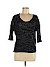 Mossimo Black 3/4 Sleeve Top Size S - photo 1