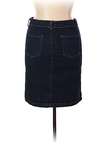 Bass Denim Skirt (view 2)