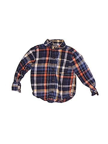 Carter's Long Sleeve Button-Down Shirt (view 1)