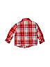 Cherokee 100% Cotton Red Long Sleeve Button-Down Shirt Size 2T - photo 2